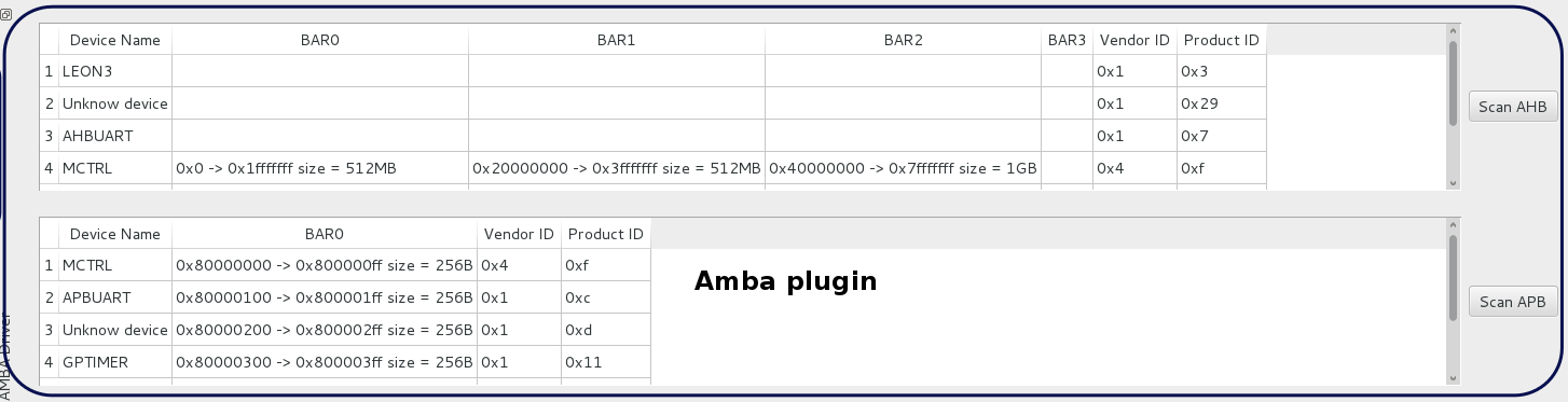 AMBA plugin screenshot example